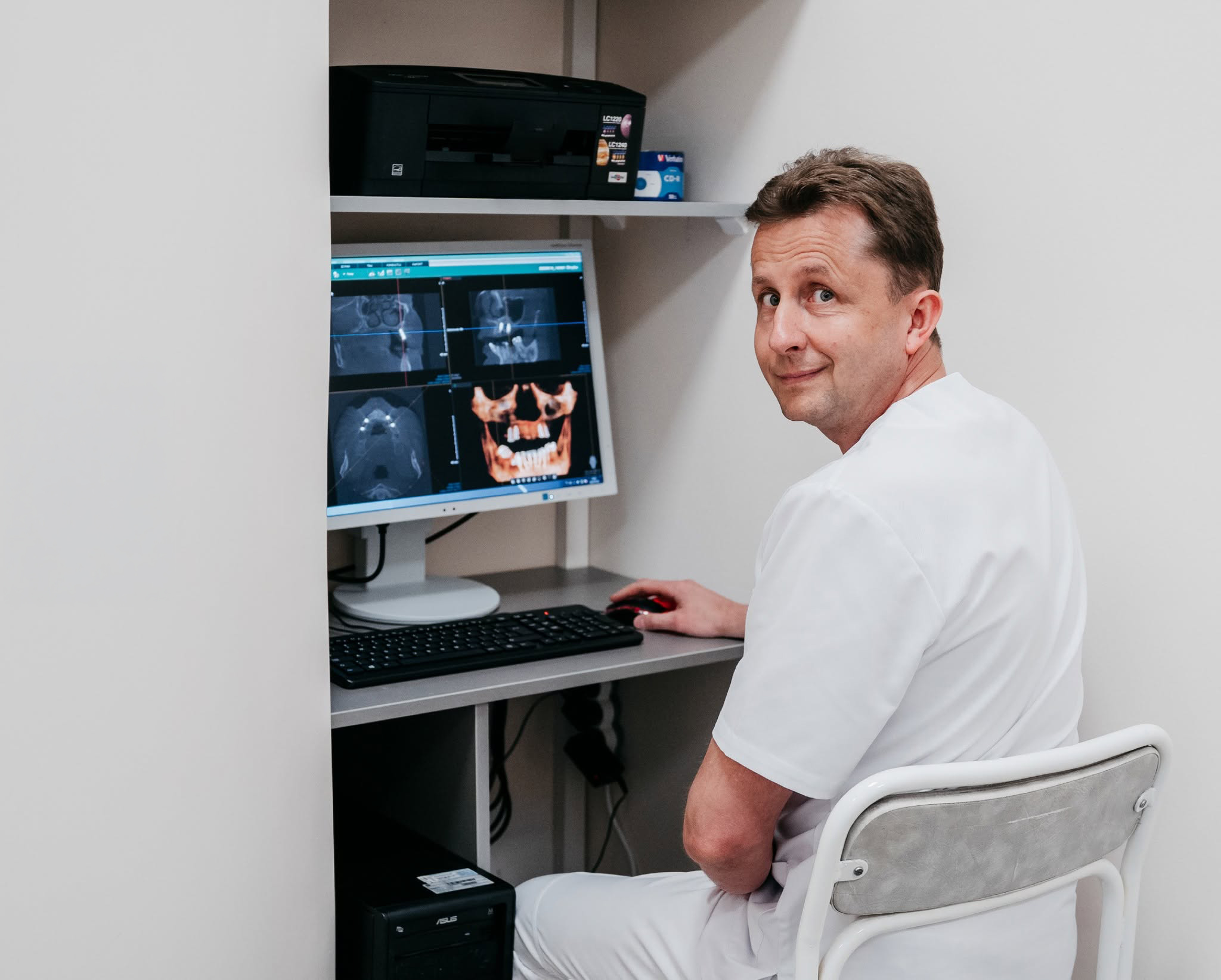 Analiza tomografii 3D przy komputerze